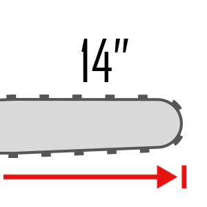 WAR TEC 14" Guide Bars