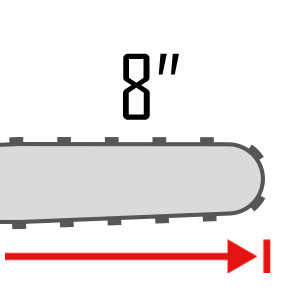 Echo 8" Guide Bars