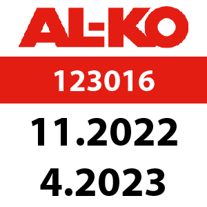 AL-KO Comfort 18-103.2 HD - 123016: 11.2022 - 4.2023