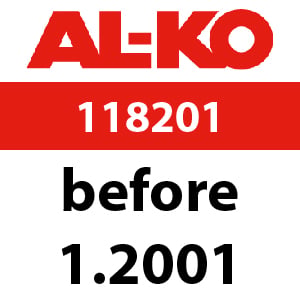 AL-KO Comfort T10 - 118201: before 1.2001