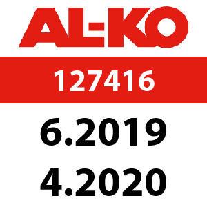 AL-KO Comfort T13-93.7 HD - 127416: 6.2019 - 4.2020