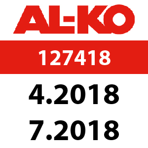 AL-KO Comfort T15-103.7 HD-A - 127418: 4.2018 - 7.2018