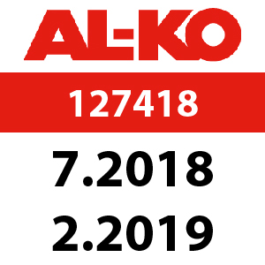 AL-KO Comfort T15-103.7 HD-A - 127418: 7.2018 - 2.2019