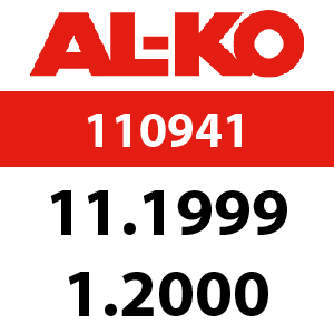 AL-KO Comfort T800 - 110941: 11.1999 - 1.2000