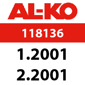 AL-KO Comfort T800 SA - 118136: 1.2001 - 2.2001
