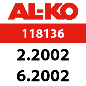 AL-KO Comfort T800 SA - 118136: 2.2002 - 6.2002