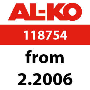 AL-KO Comfort T850 - 118754: from 2.2006