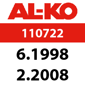 AL-KO Comfort T9-75 - 110722: 6.1998 - 2.2008