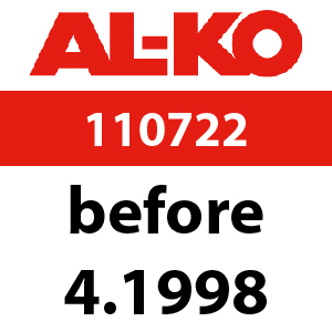 AL-KO Comfort T9-75 - 110722: before 4.1998
