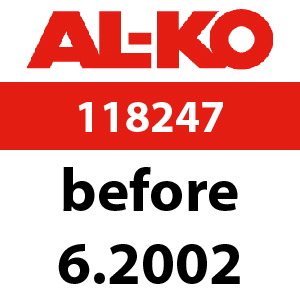 AL-KO Concord T15-102 HD - 118247: before 6.2002