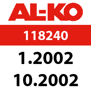 AL-KO Concord T17-102 HD - 118240: 1.2002 - 10.2002