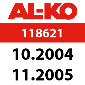 AL-KO Powerline T15-102 HDE - 118621: 10.2004 - 11.2005 AL-KO Powerline T15-102 HDE - 118621: 10.2004 - 11.2005