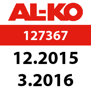 AL-KO Premium T15-95.6 HD-A - 127367: 12.2015 - 3.2016