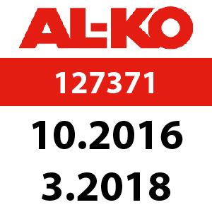 AL-KO Premium T20-105.6 HD V2 - 127371: 10.2016 - 3.2018