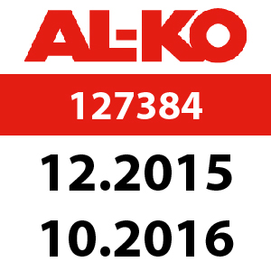 AL-KO Premium T23-125.6 HD V2 - 127384: 12.2015 - 10.2016