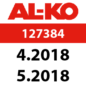 AL-KO Premium T23-125.6 HD V2 - 127384: 4.2018 - 5.2018