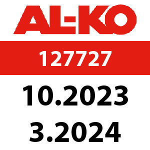 AL-KO Solo Premium T22-111 HDS-A V2 - 127727: 10.2023 - 3.2024