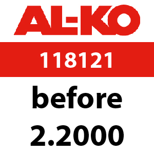 AL-KO T13-102 HVC - 118121: before 2.2000