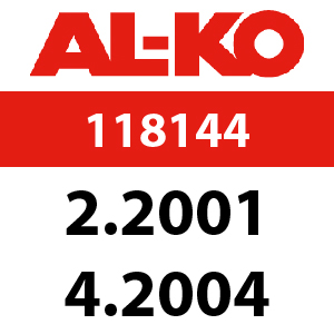 AL-KO T17-102 HD LUX HVC - 118144: 2.2001 - 4.2004