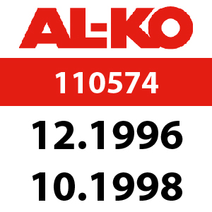 AL-KO Dynamic Micro - 110574: 12.1996 - 10.1998
