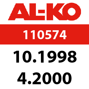 AL-KO Dynamic Micro - 110574: 10.1998 - 4.2000