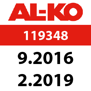 AL-KO T18-95.4 HD - 119348: 9.2016 - 2.2019