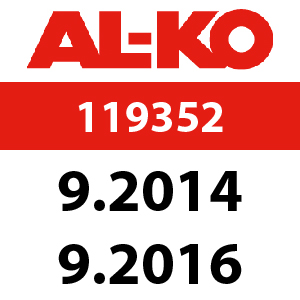 AL-KO T20-105.4 HDE Powerline - 119352: 9.2014 - 9.2016