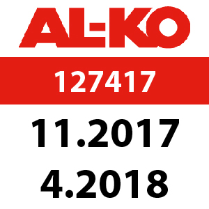 AL-KO Comfort T15-93.7 HD-A - 127417: 11.2017 - 4.2018
