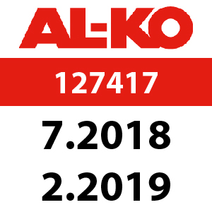 AL-KO Comfort T15-93.7 HD-A - 127417: 7.2018 - 2.2019