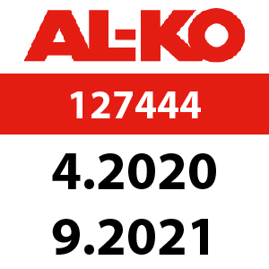 AL-KO Comfort T16-103.7 HD V2 - 127444: 4.2020 - 9.2021