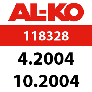 AL-KO Comfort T750 - 118328: 4.2004 - 10.2004