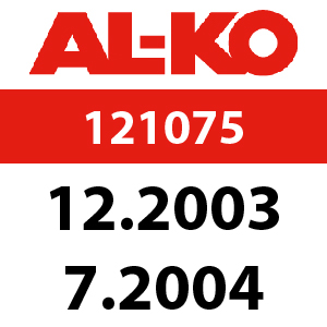 AL-KO Powerline 5200 - 121075: 12.2003 - 7.2004