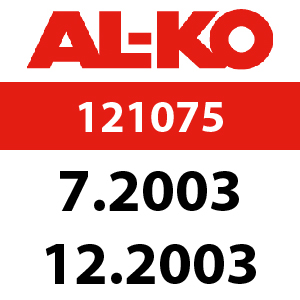 AL-KO Powerline 5200 - 121075: 7.2003 - 12.2003