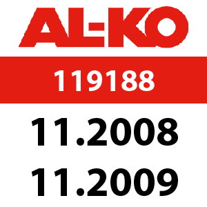 AL-KO Powerline 5200 - 119188: 11.2008 - 11.2009