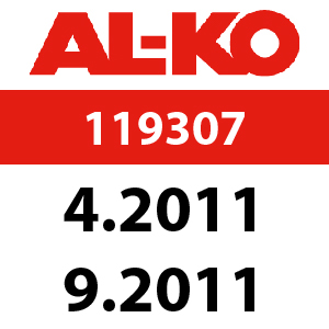 AL-KO Powerline 5300 - 119307: 4.2011 - 9.2011