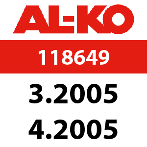 AL-KO Powerline 4700 - 118649: 3.2005 - 4.2005