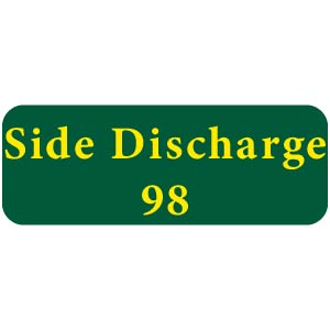 Side Discharge 98cm Series - Ride On Mower Parts
