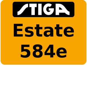Estate 584e - Ride On Mower Parts