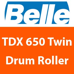 Belle TDX 650 Twin Drum Roller