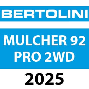Bertolini MULCHER 92 PRO 2WD - 2025 - Ride On Mower Parts