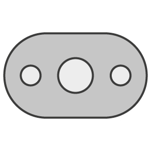 Cordless Rotary Mower Blade Bosses
