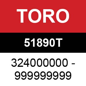 Toro - 51890T (324000000 - 999999999)