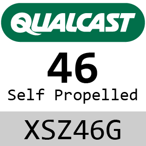 Qualcast 46cm Self Propelled Briggs 475ISI Key Start Engine - XSZ46G