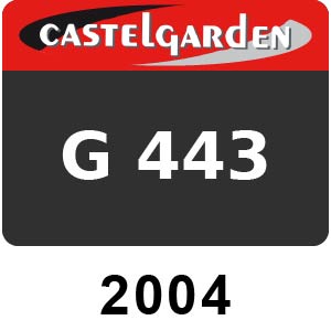 Castel Garden G 443 - 2004 - 284421001 SLO