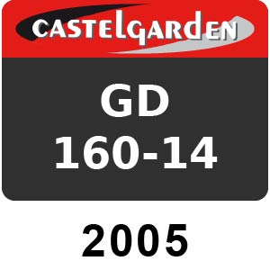Castel Garden GD 160-14 - 2005 - 291614000 DOM