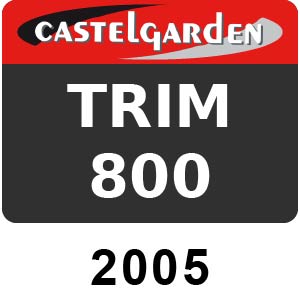 Castel Garden TRIM 800 - 2005 - 291810006 HAN