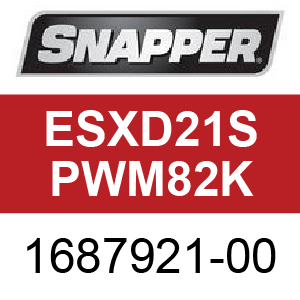 ESXD21SPWM82K-1687921-00 Battery Lawn Mowers