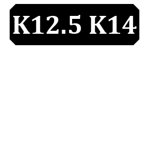 Countax K12.5 K14 (Single) From To -