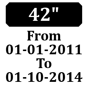 Countax HGM DECK 42" From 01-01-2011 To 01-10-2014