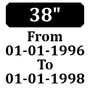 Countax IBS DECK 38" From 01-01-1996 To 01-01-1998